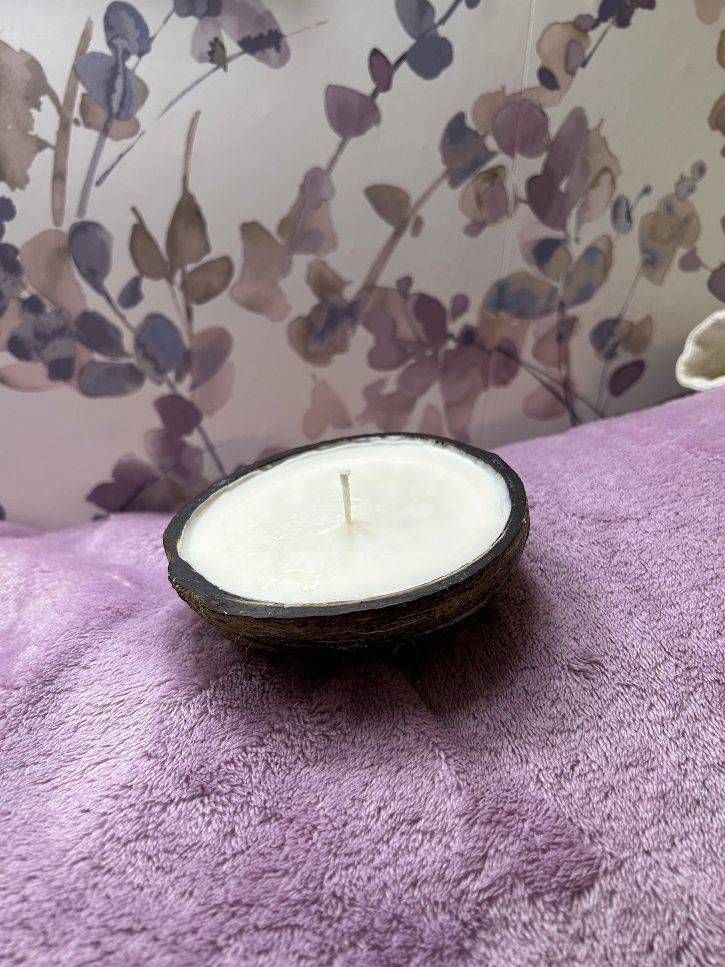 Coconut Shell Candle
