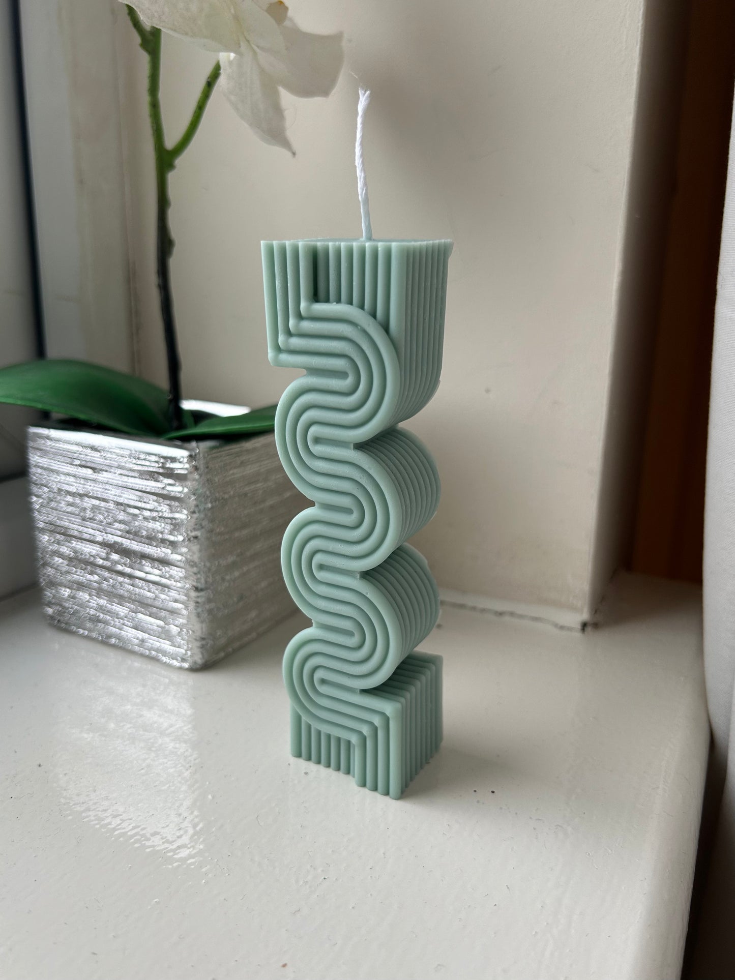 Striped Candle