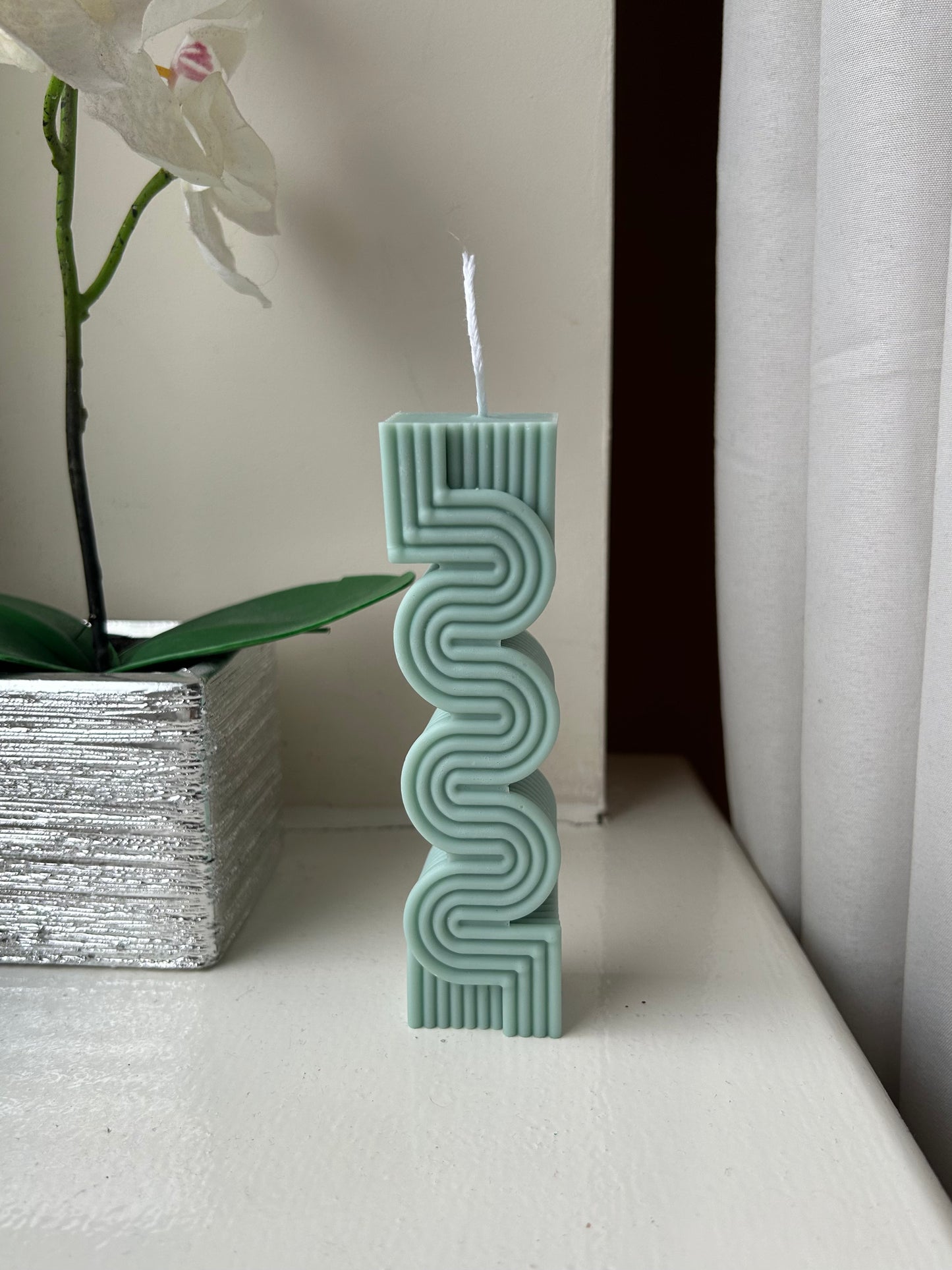 Striped Candle